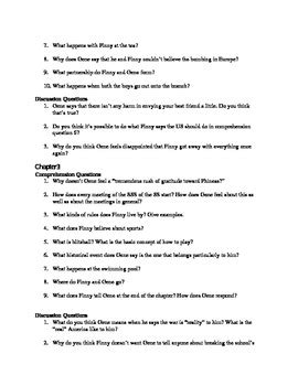 Separate Peace Study Guide Questions Answer Key Epub