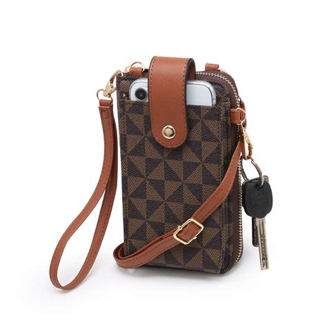 Separated Leather Crossbody Shoulder Cellphone Kindle Editon