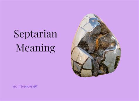 Septarian Crystal Meaning: Unveiling the Stone of Ancient Wisdom and Personal Growth