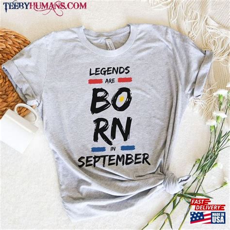 September Birthday Shirts: Celebrate with Style and Comfort