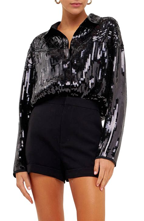 Sequin Button Up Shirt: A Timeless Staple for Every Wardrobe