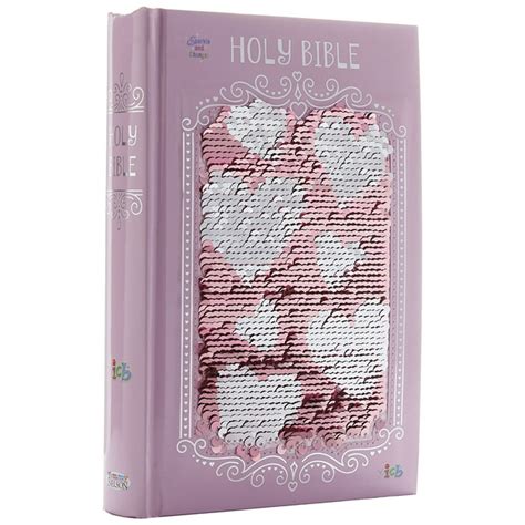 Sequin Sparkle and Change Bible Pink Kindle Editon