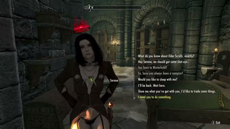 Serana Dialogue Addon: 10,000+ Lines of Intriguing Conversations