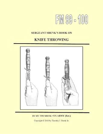 Sergeant Shenks Book on Knife Throwing Ebook Reader