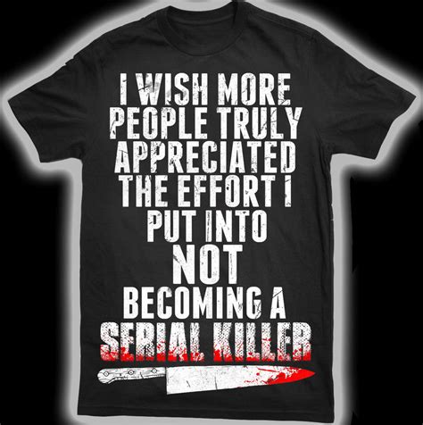 Serial Killer Clothing T-Shirts: A Growing Trend in Fashion