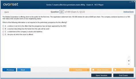 Series 7 Practice Questions