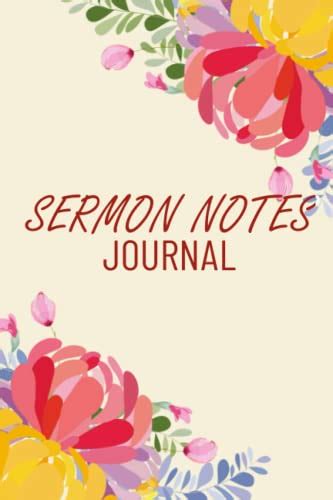 Sermon Notes Weekly Church Journal PDF