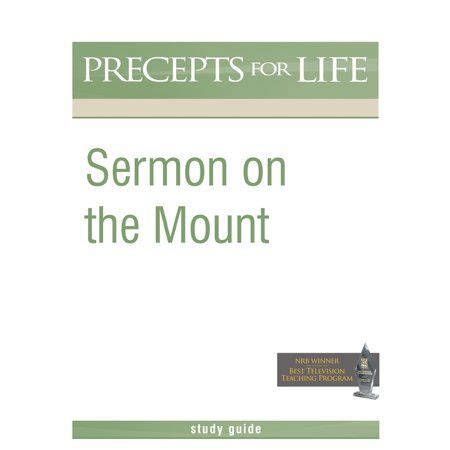 Sermon on the Mount Precepts For Life Program Study Guide Kindle Editon