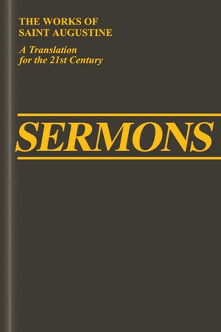 Sermons 341-400 Vol III 10 The Works of Saint Augustine A Translation for the 21st Century PDF