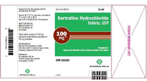 Sertraline Hydrochloride Side Effects: An In-depth Guide