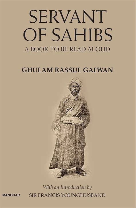 Servant of Sahibs A Book to be Read Aloud PDF