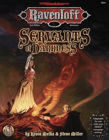 Servants of Darkness Advanced Dungeons and Dragons Ravenloft Reader