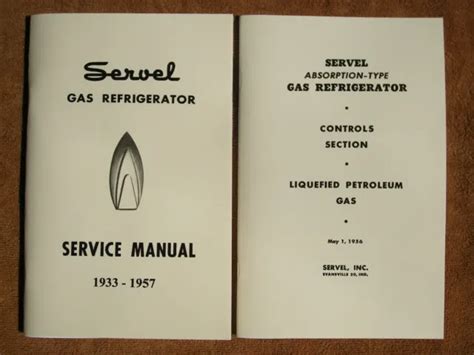 Servel Gas Refrigerator Repair Manual Ebook Ebook PDF