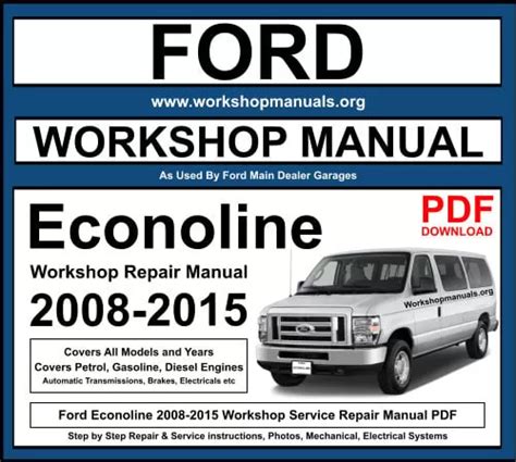 Service And Parts Manual For Econoline Series 23853 PDF Reader