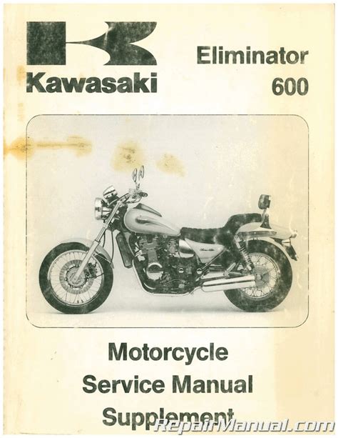 Service Manual For Kawasaki Zl 600 Ebook Doc