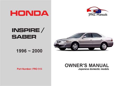 Service Manual Honda Inspire Ebook PDF