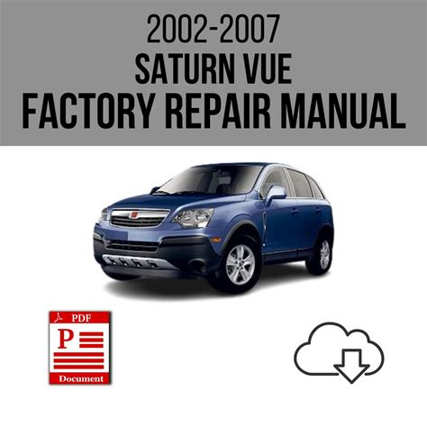 Service Manual Saturn Vue 2002 Free Download Pdf  Ebook PDF