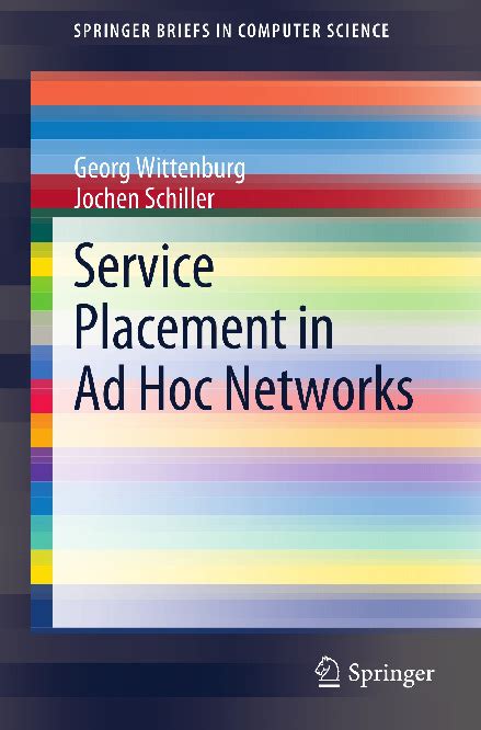 Service Placement in Ad Hoc Networks Kindle Editon