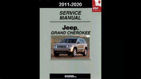 Service manual jeep grand cherokee limited 2011 Ebook Doc