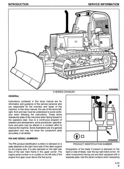 Service manuals for td8h dresser dozer PDF Epub