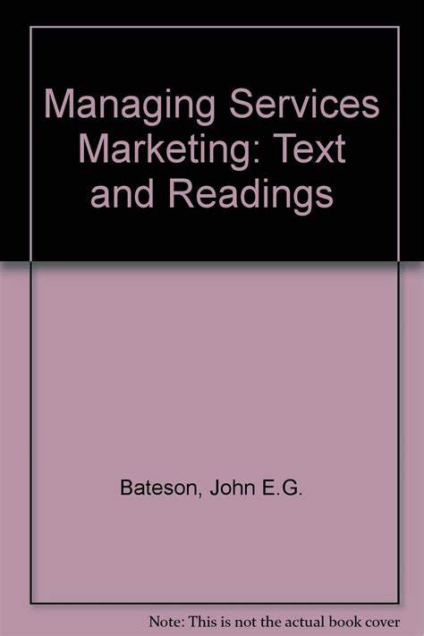 Services Marketing : Text and Readings PDF