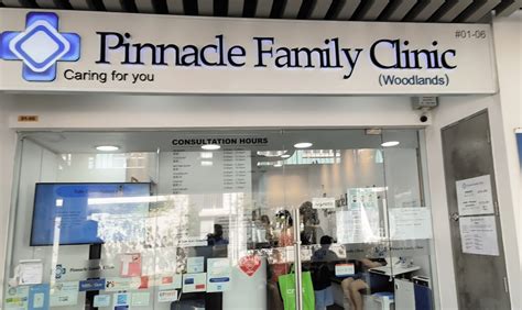 Services Offered at Pinnacle Family Clinic Woodlands