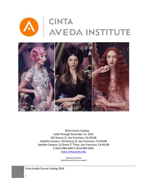 Services Offered by Cinta Aveda Institute: A Comprehensive Guide