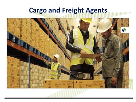 Services Provided by Cargo Freight Agents