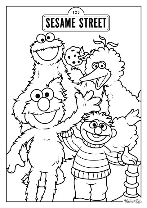 Sesame Street Characters Printables