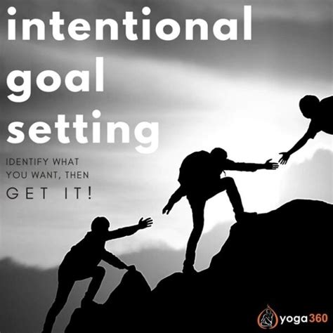Set Intentional Goals