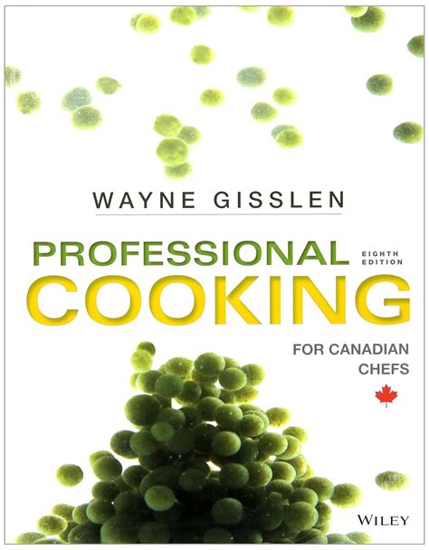 Set Professional Cooking for Canadian Chefs 8th Edition Implementation Kit Epub