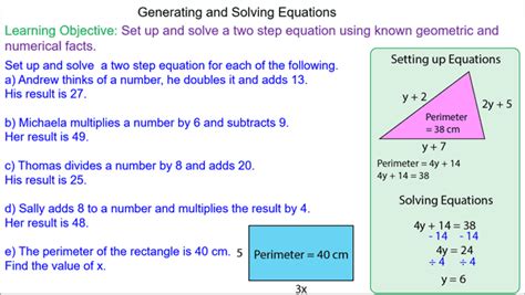 Set up the equation: