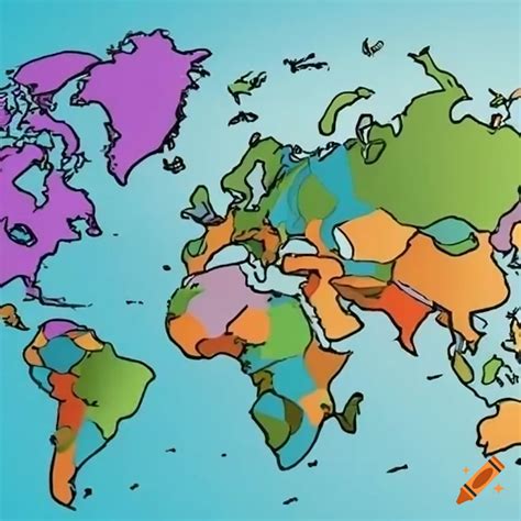 Seth MacFarlane's 5000-Year Cartoon World Map