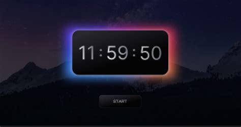 Setting Your Countdown Timer