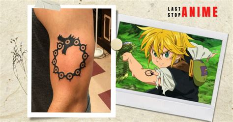 Seven Deadly Sins Anime Tattoos: A Symphony of Virtue and Vice