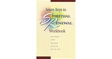 Seven Keys to Spiritual Renewal Workbook Spiritual Renewal Products NLT Reader