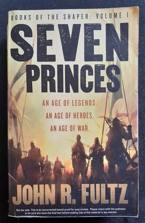 Seven Princes Books of the Shaper Kindle Editon