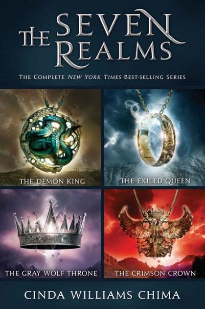 Seven Realms The Complete Series The Collecting The Demon King The Exiled Queen The Gray Wolf Throne and The Crimson Crown Seven Realms Novel A