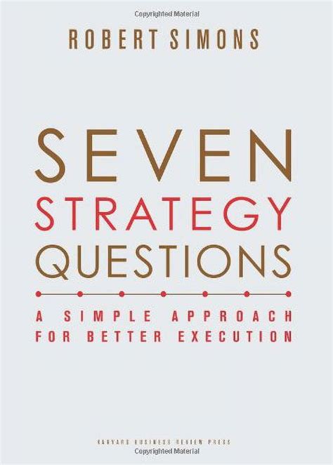 Seven Strategy Questions A Simple Approach for Better Execution Kindle Editon