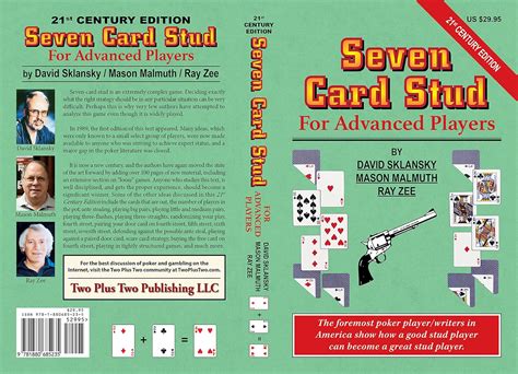 Seven-Card Stud for Advanced Players PDF