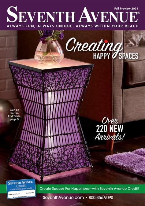 Seventh Avenue Catalog Order