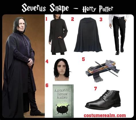 Severus Cosplay: A Magical Guide to Embodying the Slytherin Master