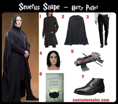 Severus Snape Cosplay: A Step-by-Step Guide to Embodying the Master of Potions