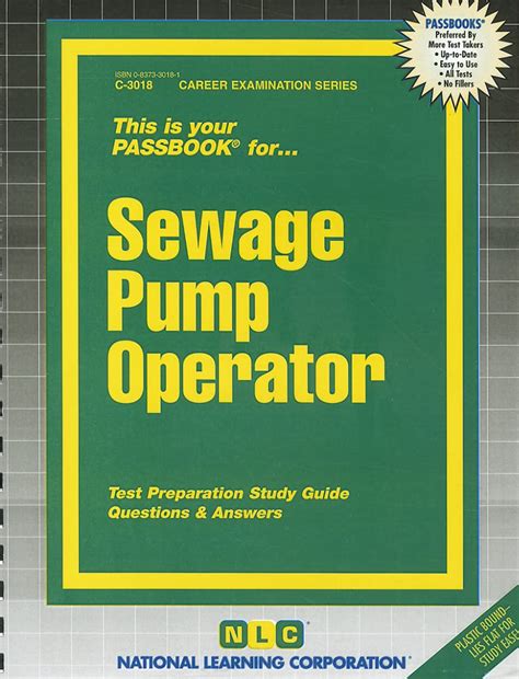 Sewage Pump OperatorPassbooks Career Examination Passbooks PDF