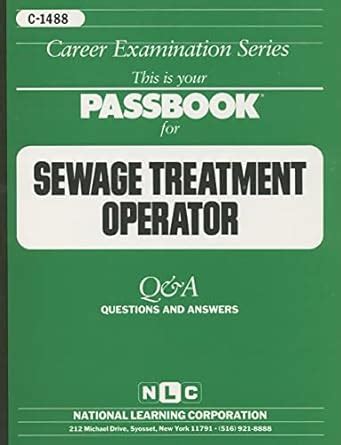 Sewage Treatment Operator TraineePassbooks Career Examination Passbooks PDF