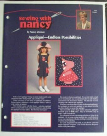 Sewing with Nancy Applique-Endless Possibilities 825 Kindle Editon