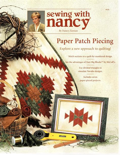 Sewing with Nancy Paper Patch Piecing Reader