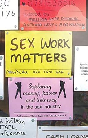 Sex Work Matters Exploring Money Reader