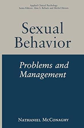 Sexual Behavior Problems and Management 1st Edition Epub