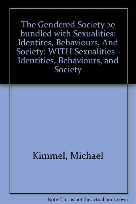 Sexualities Identities Behaviors and Society Reader